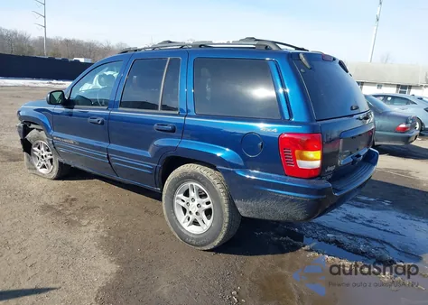 2000 Jeep Grand Cherokee Limited z USA, uszkodzony, nr VIN 1J4GW58N8YC325400